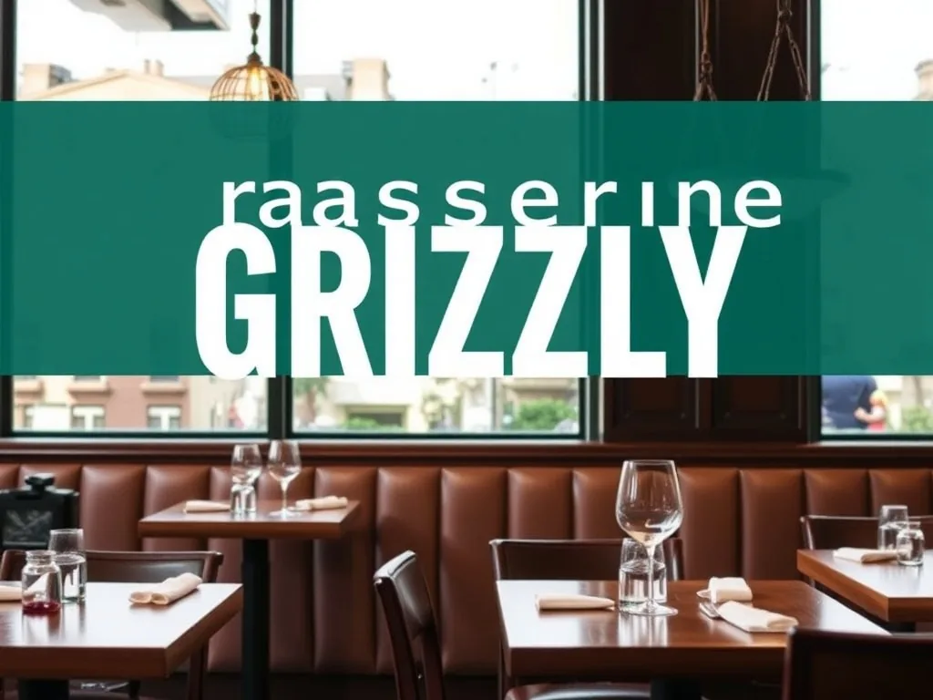 Brasserie Grizzly : bière brassée sur place, à table