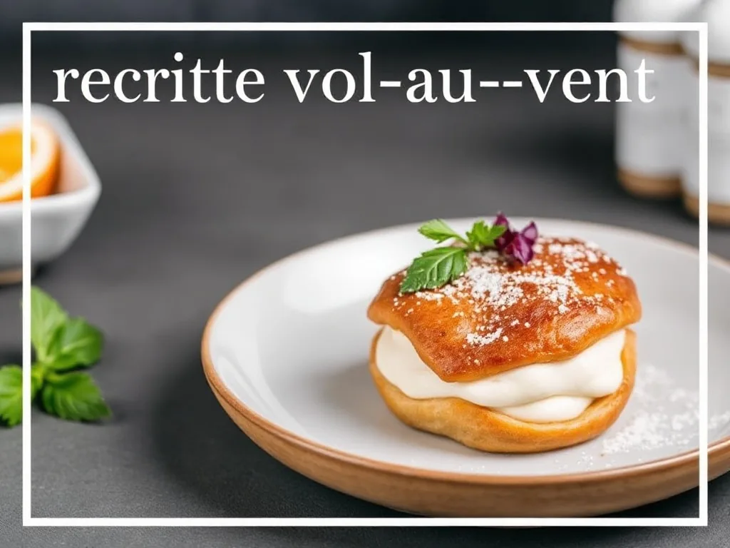 Recette vol-au-vent au poulet et champignons, la vraie de vraie