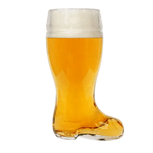 Bottes à bière en verre