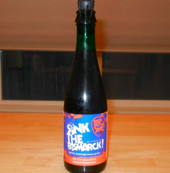 bière la plus forte BrewDog Sink The Bismarck