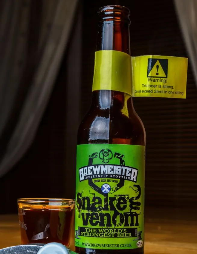 bière la plus forte Brewmeister Snake Venom