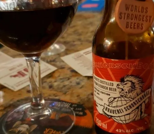 bière la plus forte Schorschbrau Schorschbock 43