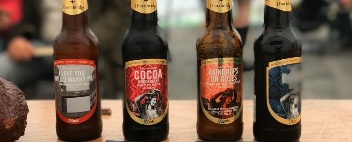 étiquette bière artisanale